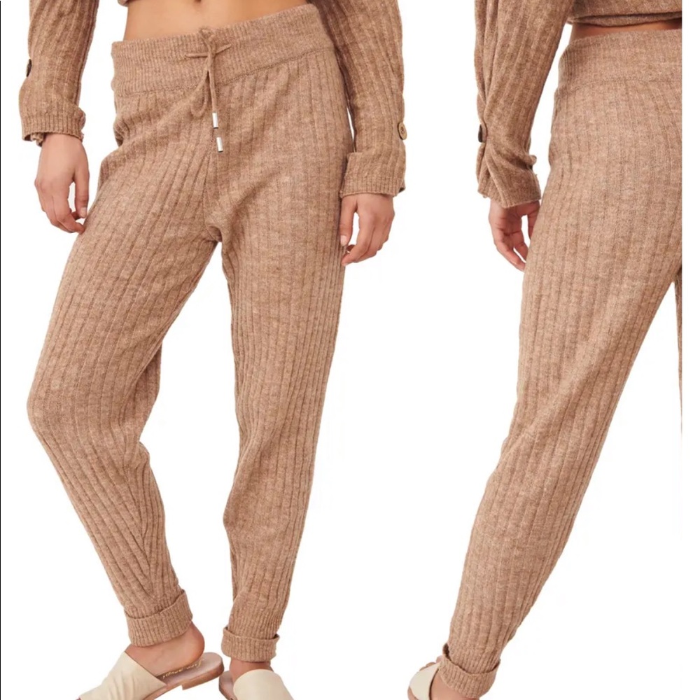 NWT Free people sweatpant knit joggers